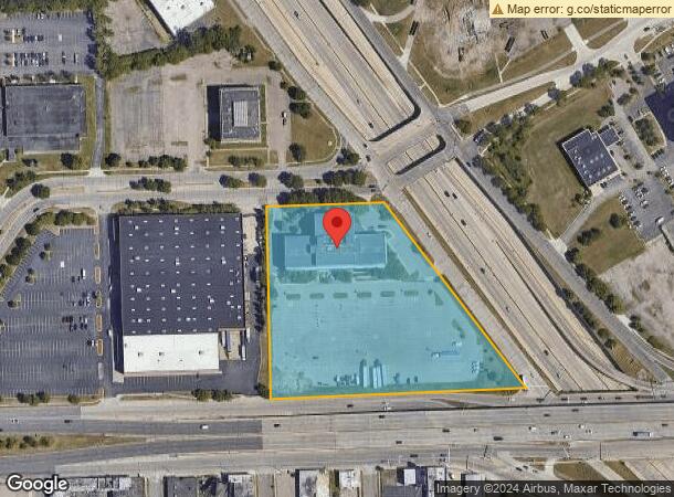  16025 Northland Dr, Southfield, MI Parcel Map