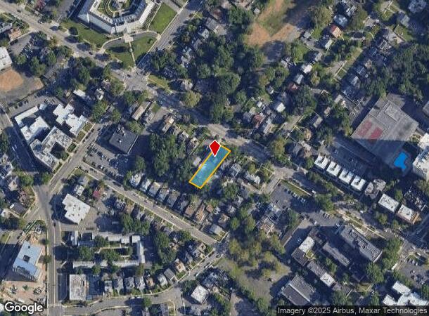  593 Park Ave, East Orange, NJ Parcel Map