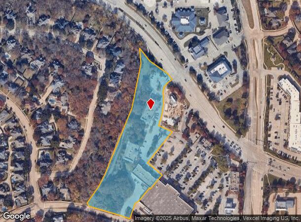  1221 Flower Mound Rd, Flower Mound, TX Parcel Map