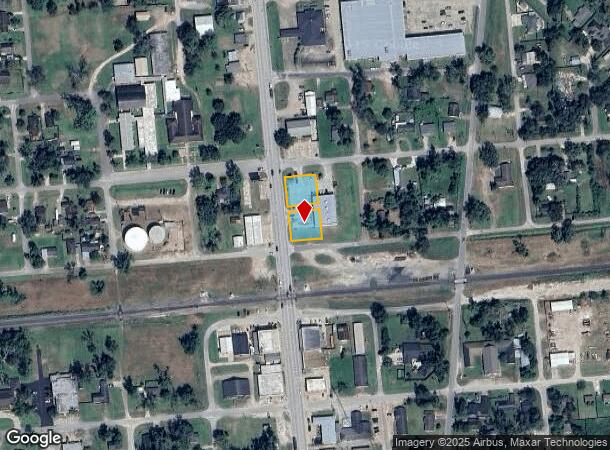  105 N Brooks St, Brazoria, TX Parcel Map