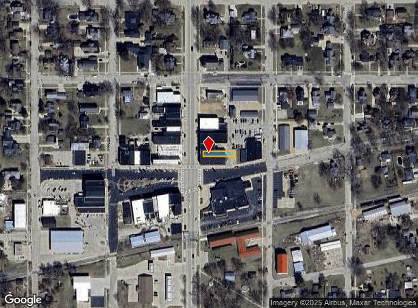 1034 1St Center Ave, Brodhead, WI Parcel Map
