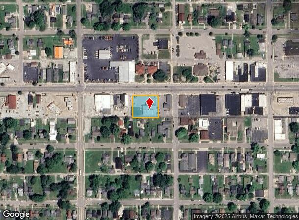  124 E Main St, Gas City, IN Parcel Map