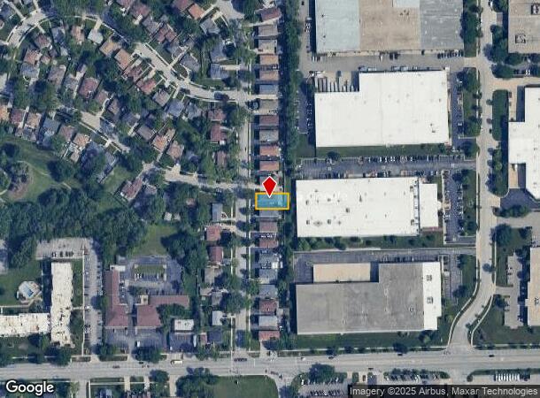  317 S Hale St, Addison, IL Parcel Map