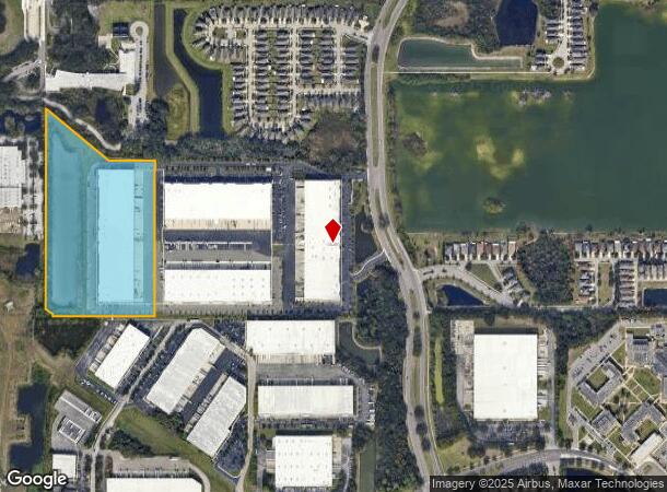 6421 S Falkenburg Rd, Riverview, FL Parcel Map