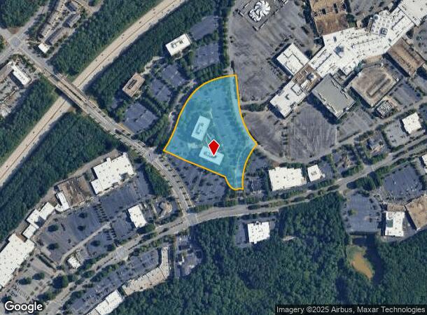 200 N Point Ctr E, Alpharetta, GA Parcel Map