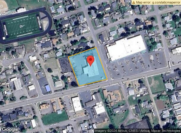  785 E Central Ave, Sutherlin, OR Parcel Map