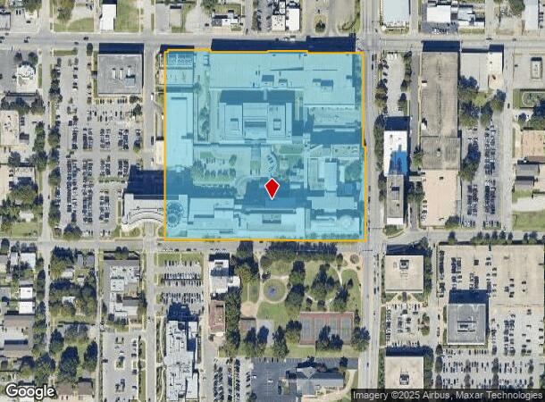  1120 S Utica Ave, Tulsa, OK Parcel Map