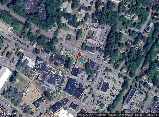 128 Main St, Freeport, ME Parcel Map