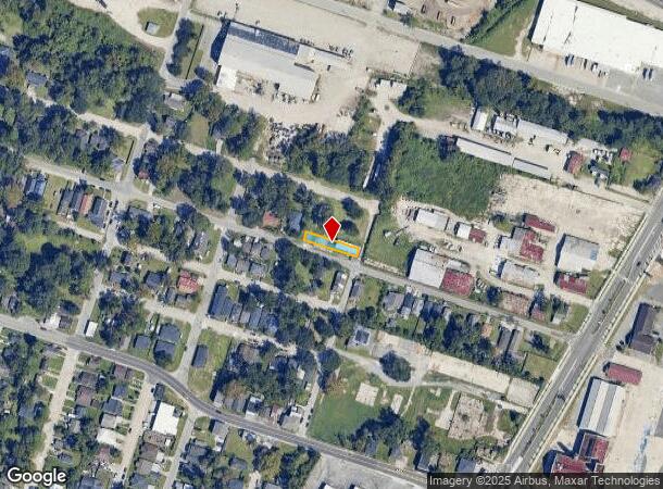  1010 Cornwall St, Savannah, GA Parcel Map