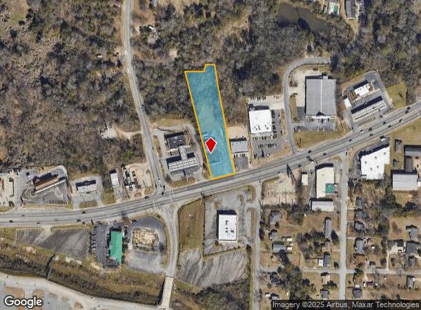  3377 Mercer University Dr, Macon, GA Parcel Map