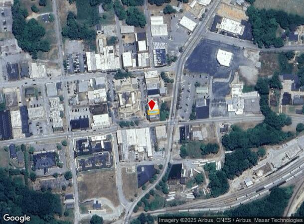 108 E Public Sq, Laurens, SC Parcel Map
