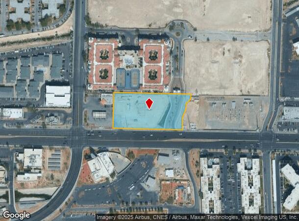808 E Flamingo Rd, Las Vegas, NV Parcel Map
