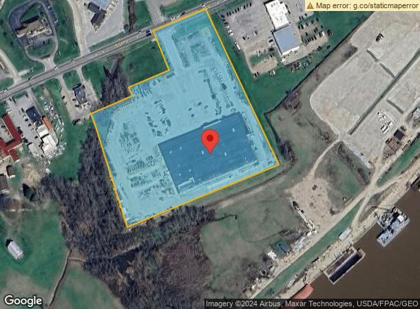  185 Upper River Rd, Gallipolis, OH Parcel Map