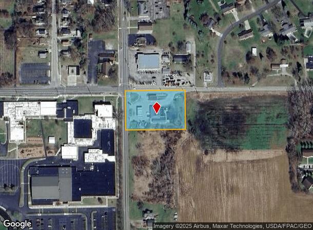 7991 Onsted Hwy, Onsted, MI Parcel Map