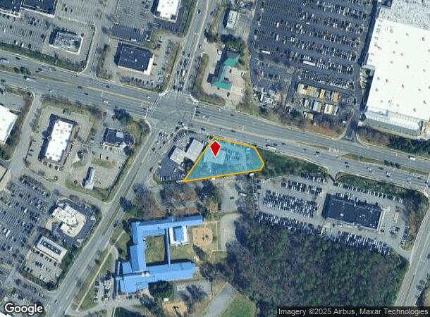  11463 W Broad St, Henrico, VA Parcel Map