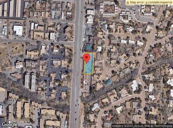  1533 S Saint Francis Dr, Santa Fe, NM Parcel Map