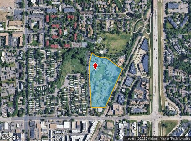 3100 34Th St, Boulder, CO Parcel Map