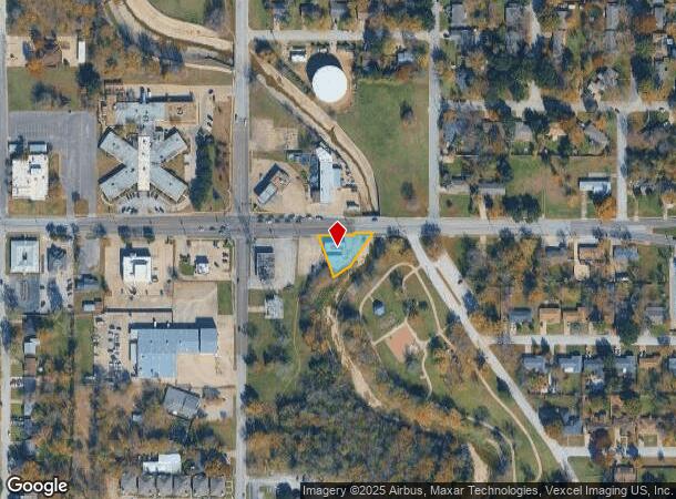 7716 Glenview Dr, Richland Hills, TX Parcel Map