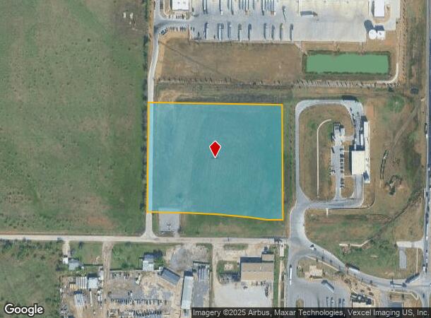 I35/Bartho Rd Rd, Denton, TX Parcel Map