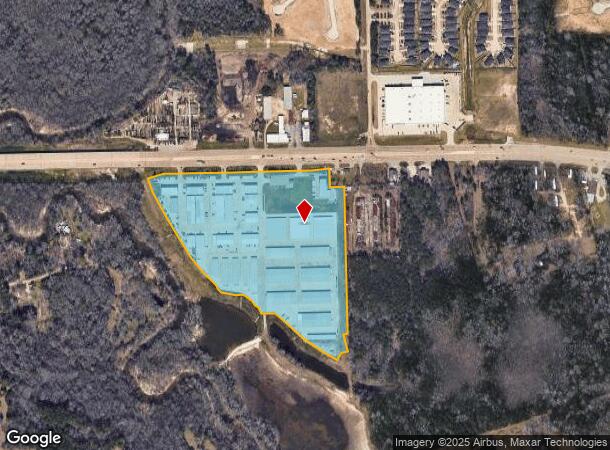  6529 Highway 105 W, Conroe, TX Parcel Map