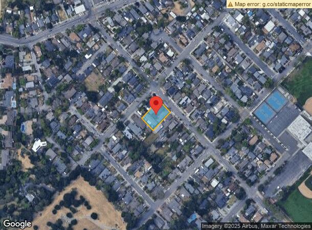  413 Webster St, Petaluma, CA Parcel Map