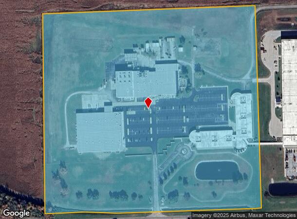  950 W 450 S, Columbus, IN Parcel Map