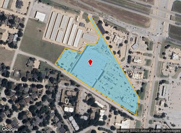  1201 N Highway 77, Waxahachie, TX Parcel Map