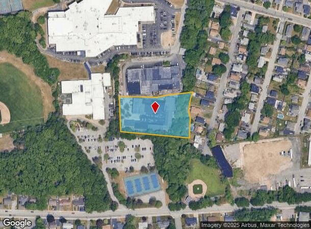 117 Ricard St, Woonsocket, RI Parcel Map