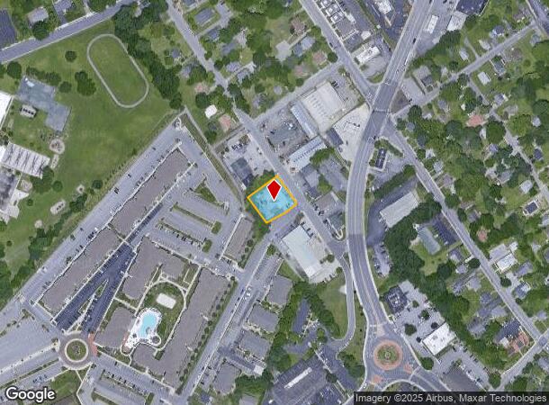 821 Kabrich St, Blacksburg, VA Parcel Map