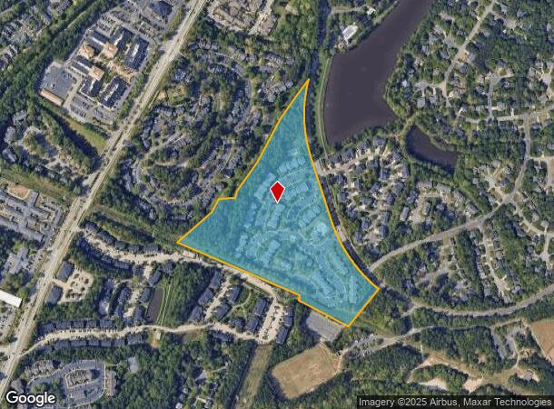  1000 Lydias Way, Durham, NC Parcel Map