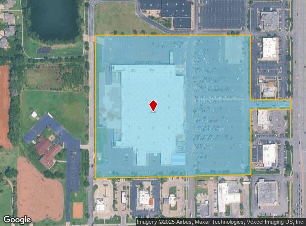  10598 W 21St St N, Wichita, KS Parcel Map