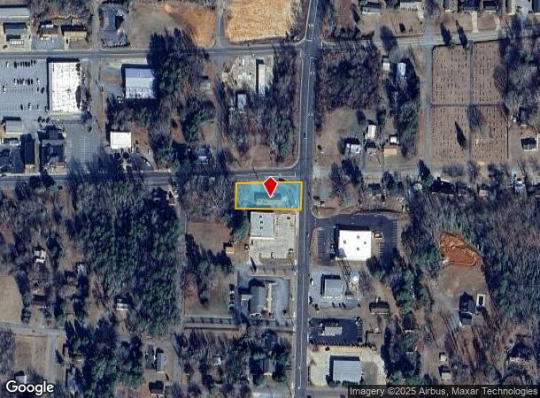 17868 S Nc Highway 109, Denton, NC Parcel Map