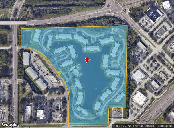  902 Delaney Cir, Brandon, FL Parcel Map