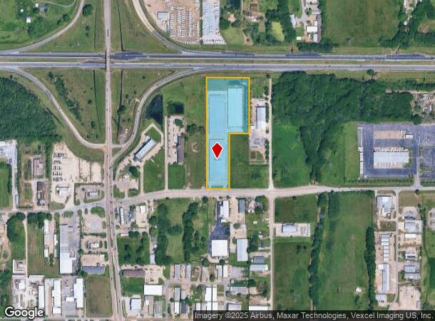  2130 W Willow St, Scott, LA Parcel Map