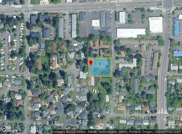  2709 Se 160Th Ave, Portland, OR Parcel Map