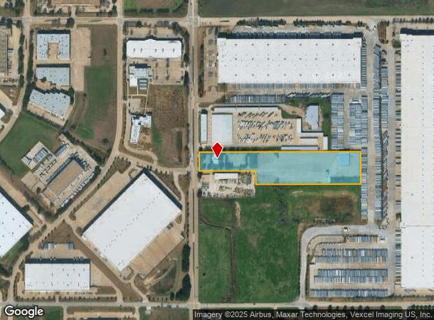  9186 S Hampton Rd, Dallas, TX Parcel Map