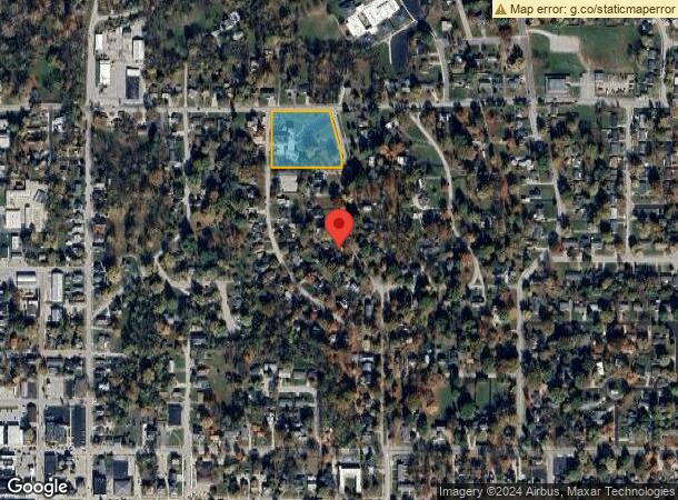  330 Greenwood Ave, Greencastle, IN Parcel Map