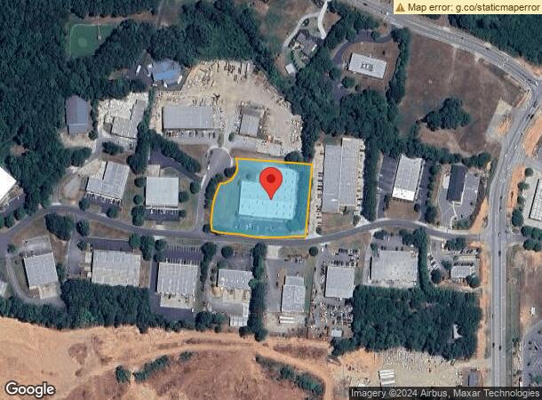  1035 Nine North Dr, Alpharetta, GA Parcel Map