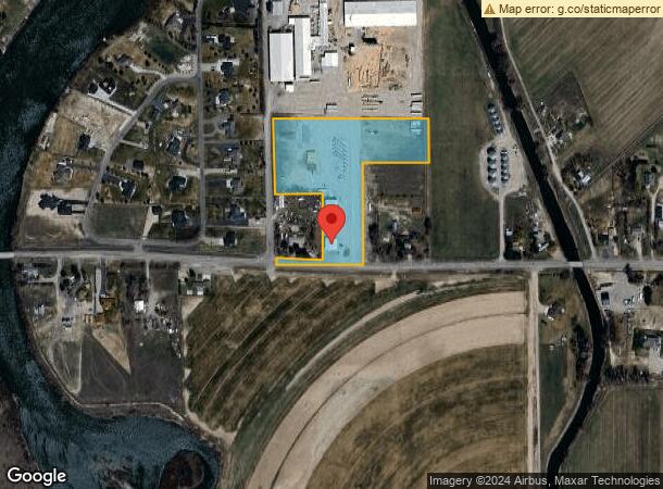  3215 E County Line Rd, Rigby, ID Parcel Map