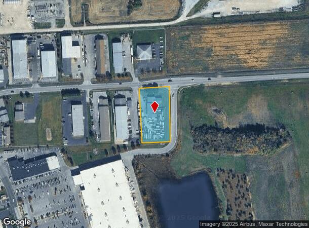 231 Commerce Dr, Franklin, IN Parcel Map