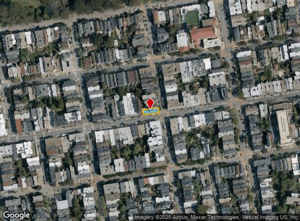 557 Ashbury St, San Francisco, CA Parcel Map