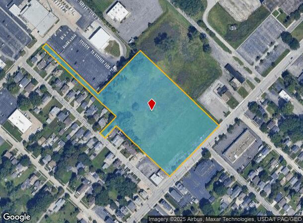  29553 Euclid Ave, Wickliffe, OH Parcel Map