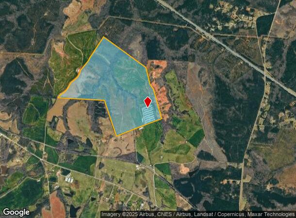 1037 Sweet Springs Rd, Newberry, SC Parcel Map