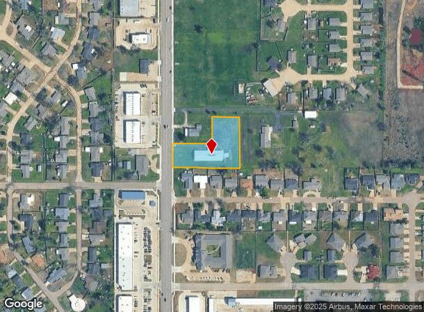 4001 N Kickapoo Ave, Shawnee, OK Parcel Map