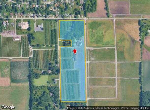 200 S County Line Rd, Hobart, IN Parcel Map
