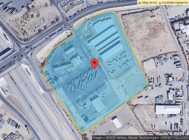  1302 Horizon Blvd, El Paso, TX Parcel Map