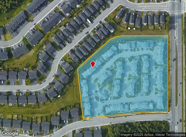  10601 Spruce View Loop, Anchorage, AK Parcel Map