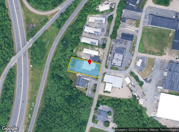  235 Brooks St, Worcester, MA Parcel Map