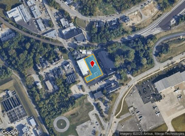  4222 Airport Rd, Cincinnati, OH Parcel Map