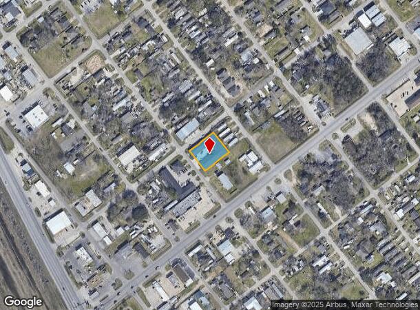  4505 18Th St, Bacliff, TX Parcel Map